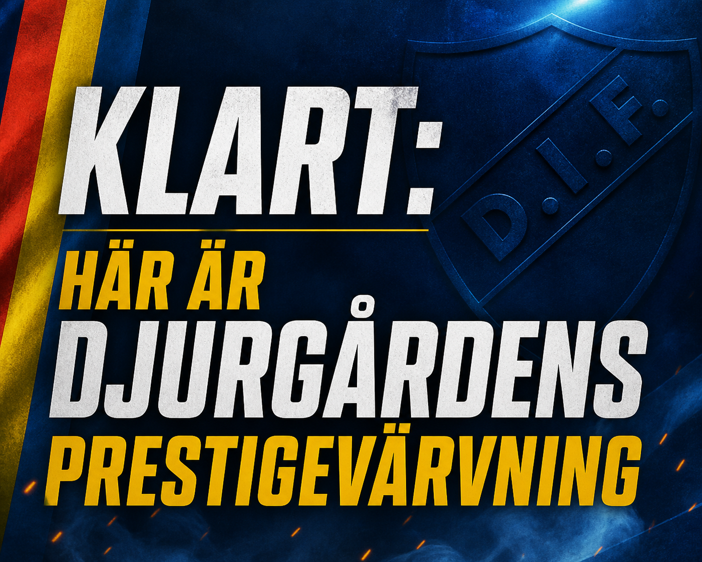Djurgården Hockey: KLART: Här är Djurgårdens prestigevärvning - skriver långt kontrakt