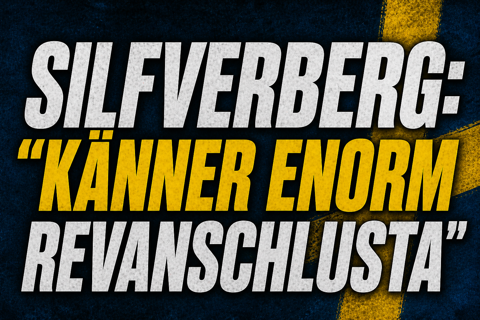 Brynäs: Silfverberg: “Känner en enorm revanschlusta”