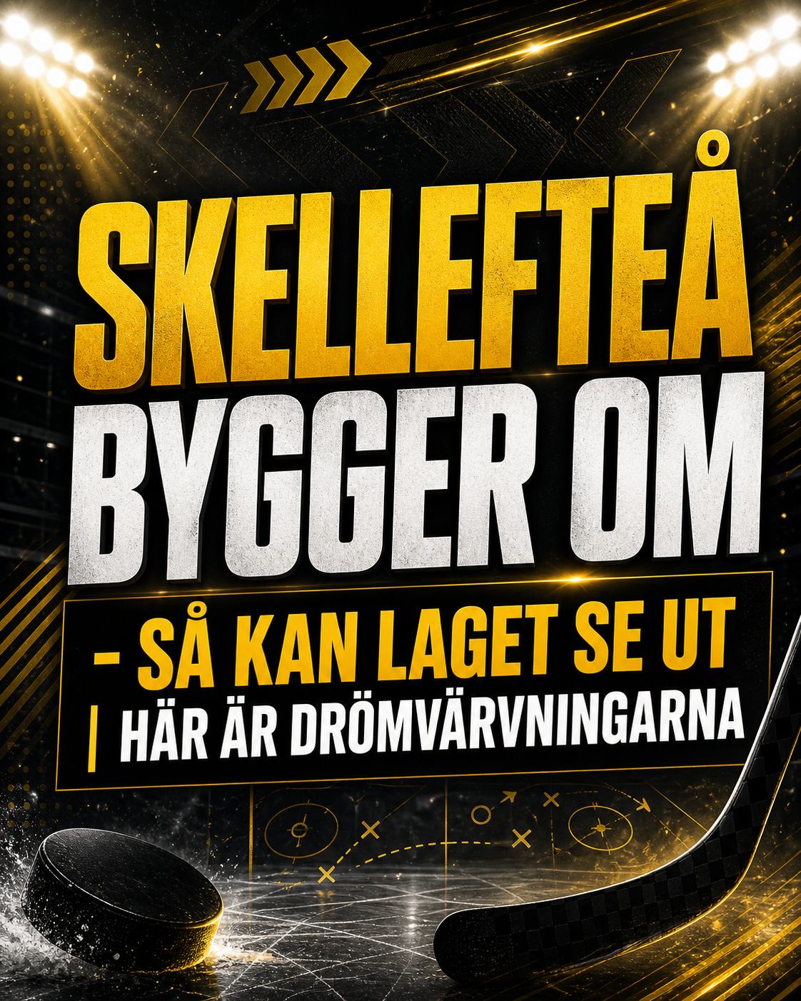 Skellefteå AIK: Skellefteå bygger om - så kan laget se ut 2026/2027 | Här är drömvärvningarna
