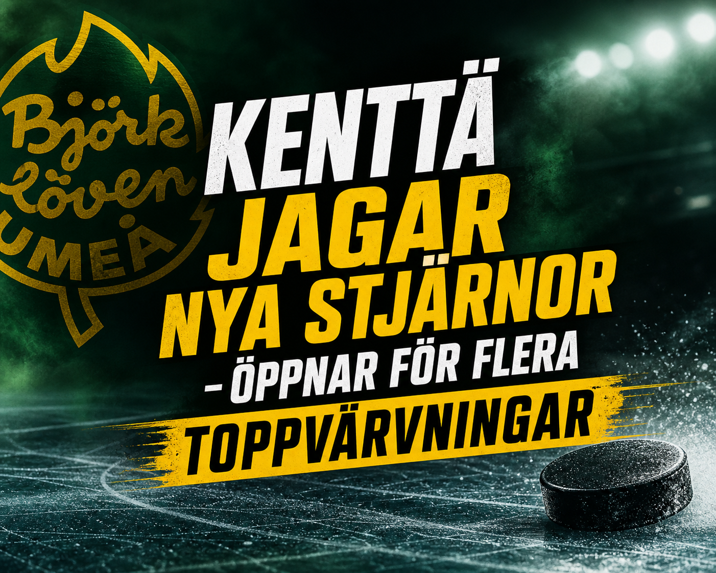 Björklöven: Kenttä jagar nya stjärnor – öppnar för flera toppvärvningar