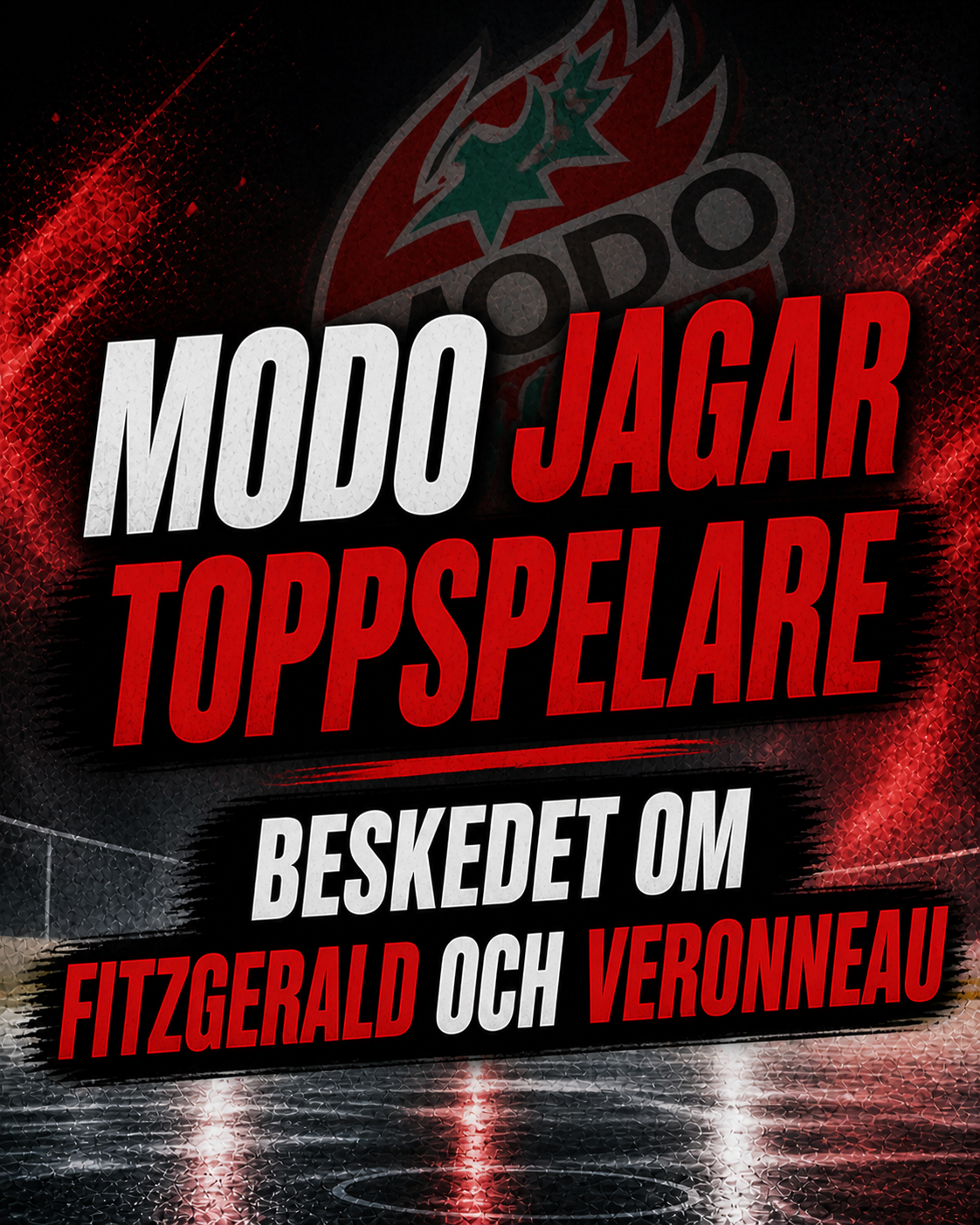 Modo: MoDo jagar toppspelare – beskedet om Fitzgerald och Veronneau
