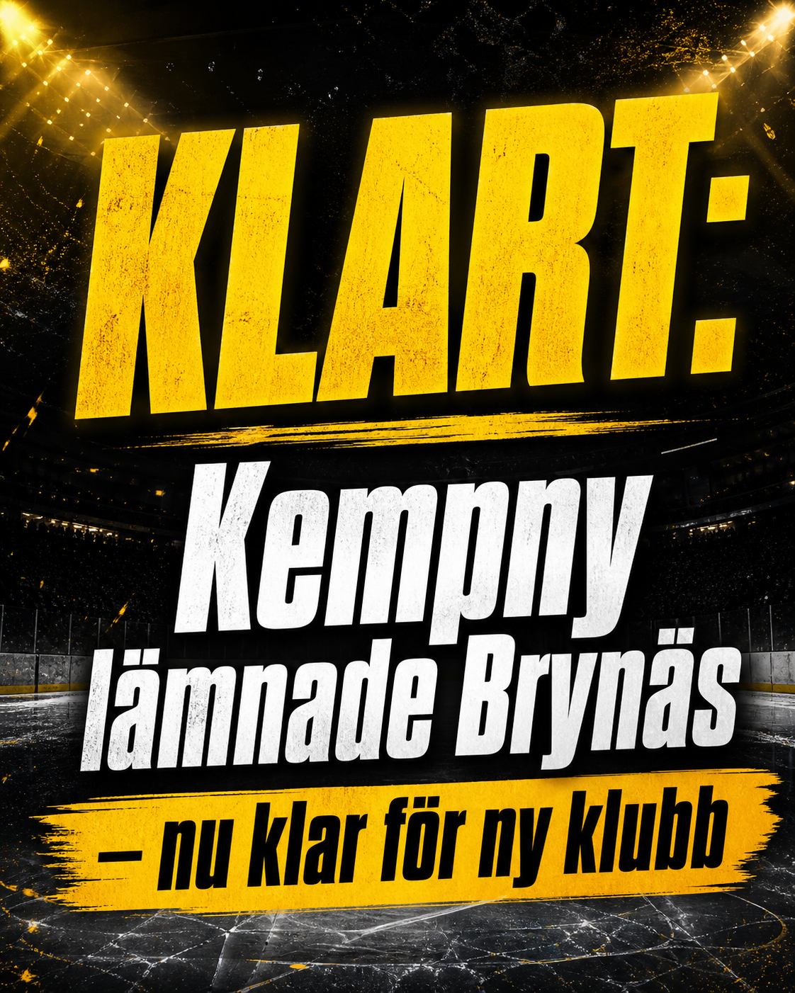 Brynäs: Lämnade Brynäs - nu presenterad av ny klubb