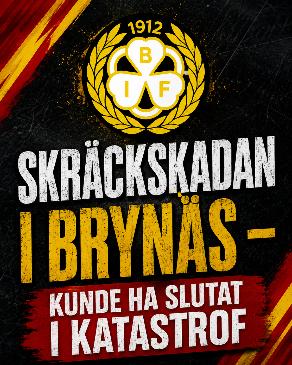 Brynäs: Skräckskadan i Brynäs – kunde ha slutat i katastrof