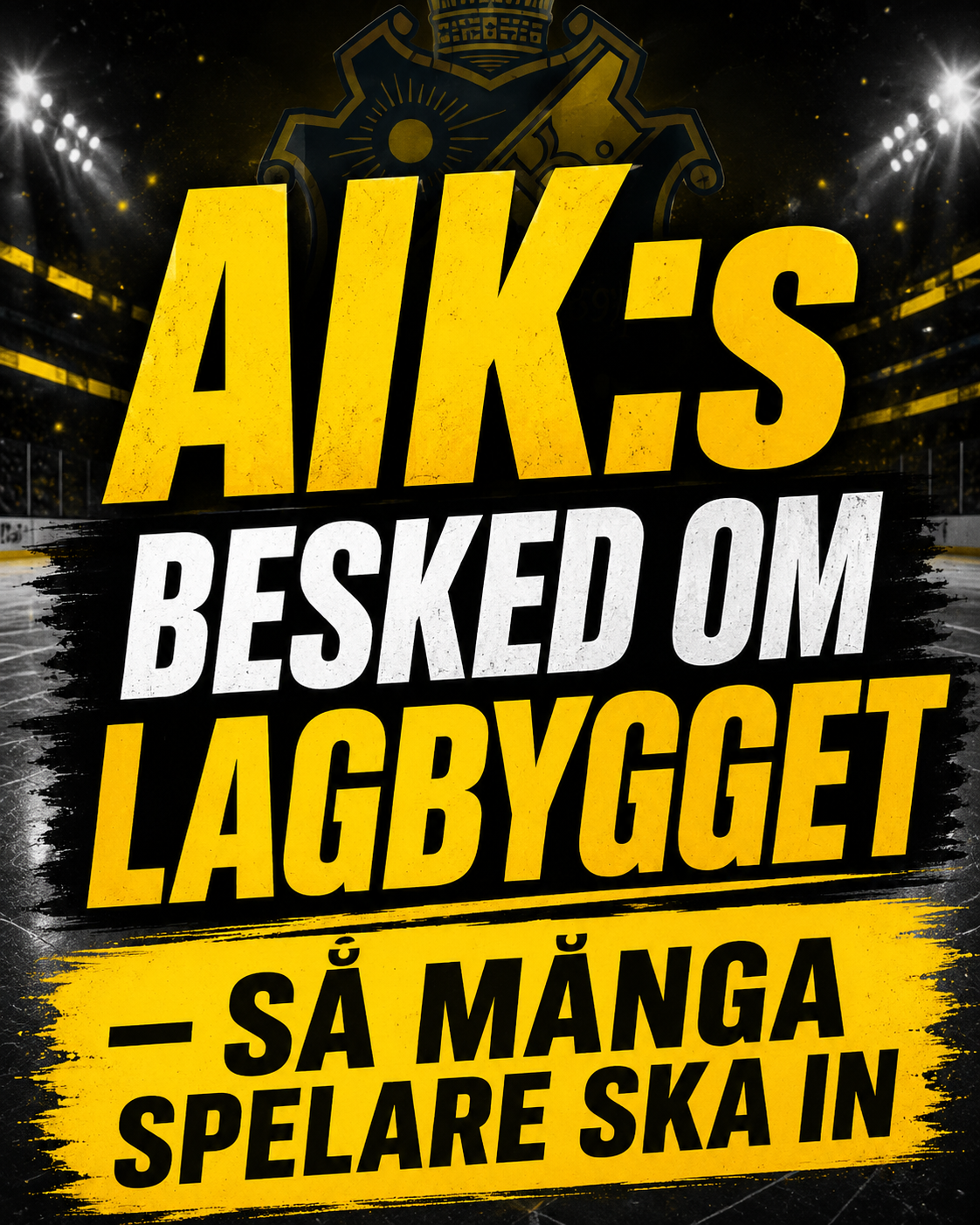 AIK:s besked om lagbygget – så många spelare ska in