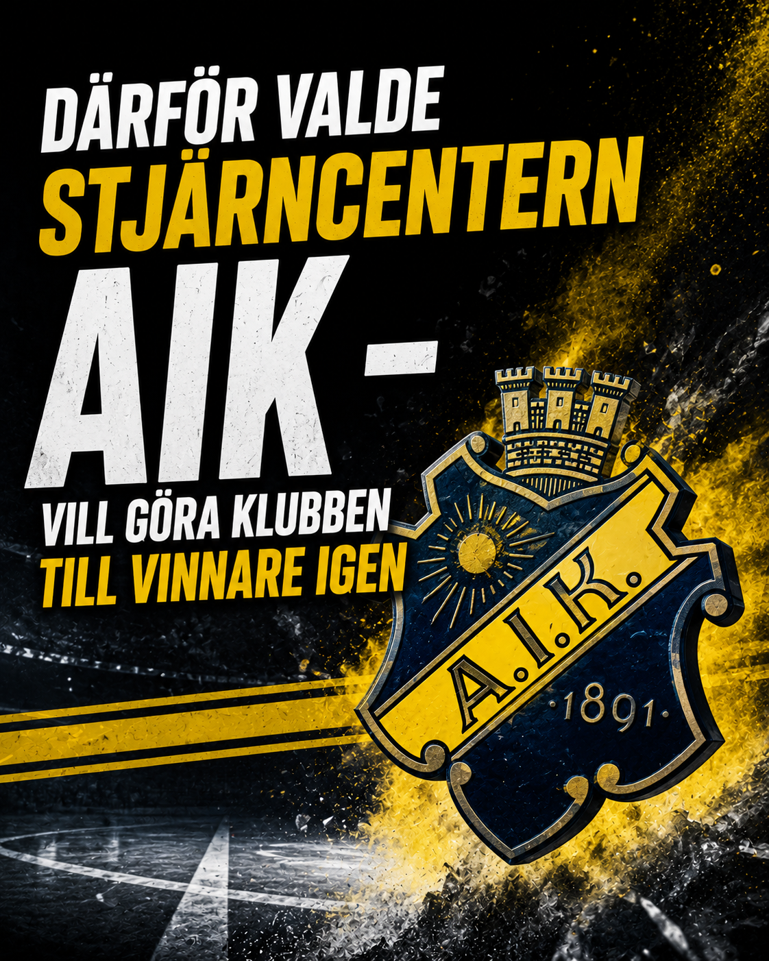 Därför valde stjärncentern AIK – vill göra klubben till vinnare igen