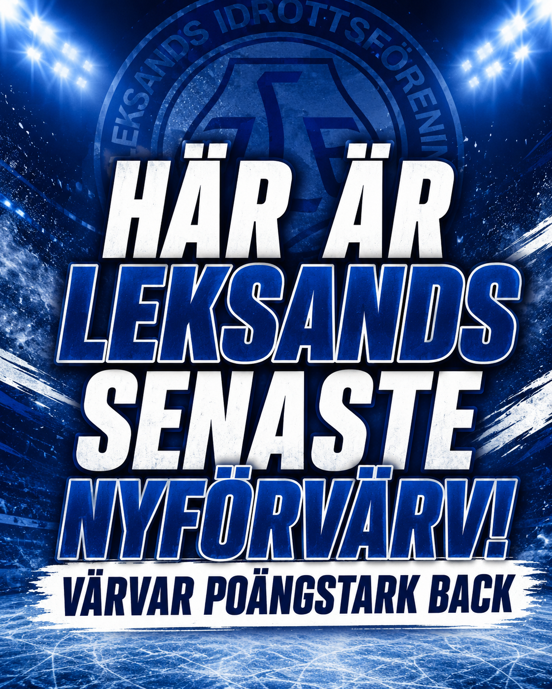 KLART: Leksand värvar poängstark back