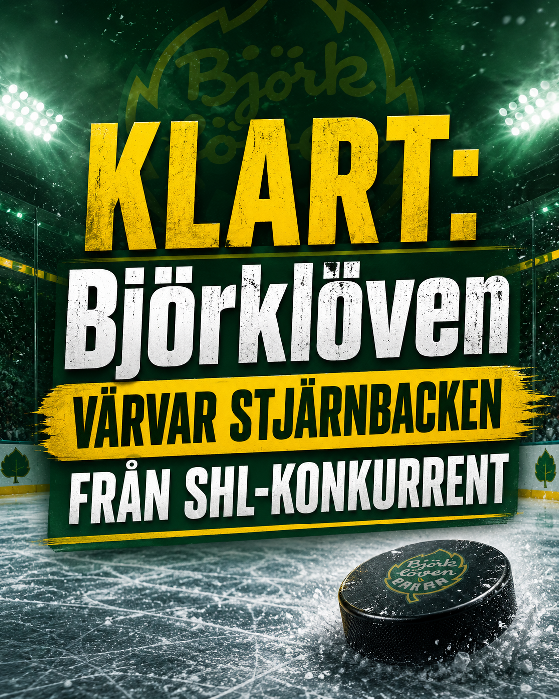 Björklöven: KLART: Björklöven värvar stjärnbacken från SHL-konkurrent