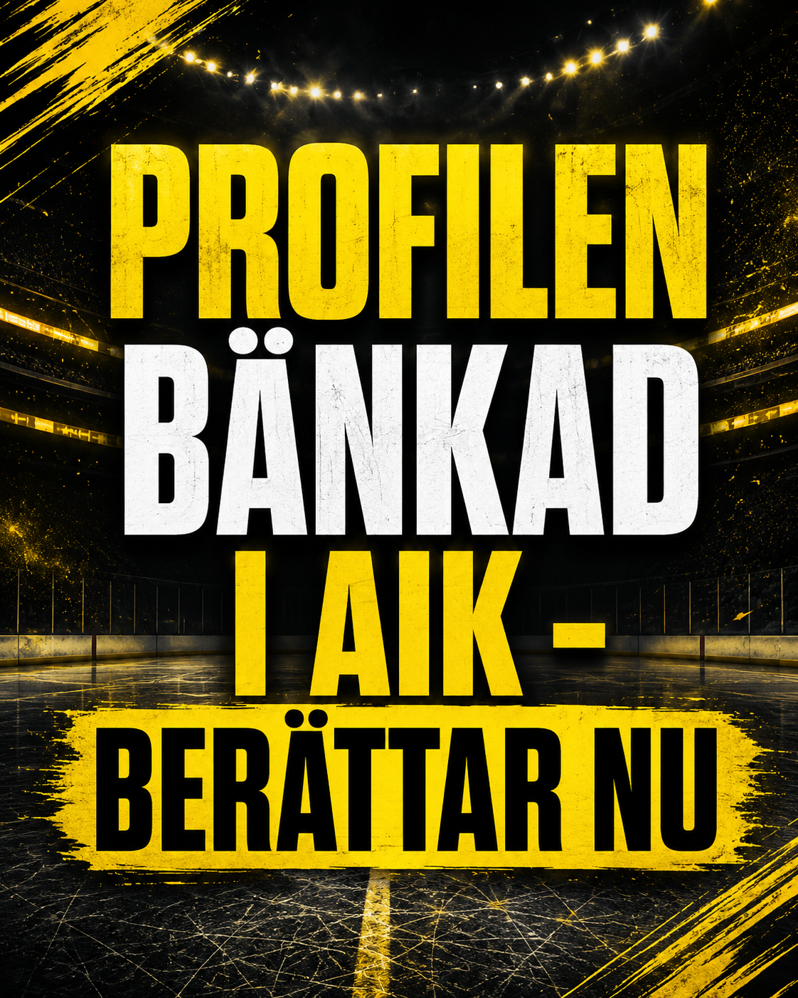 Profilen bänkad i AIK - berättar nu