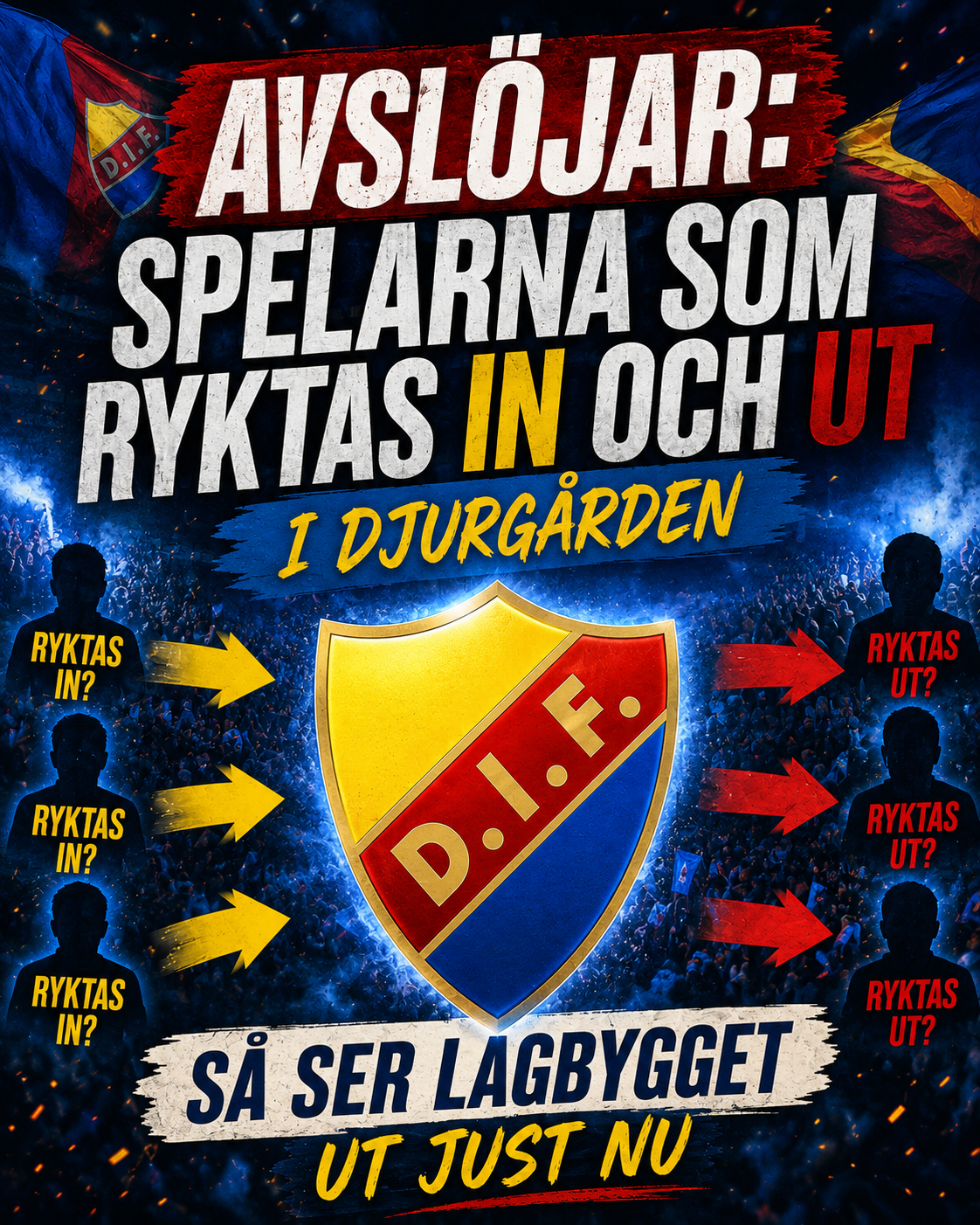 Djurgården Hockey: AVSLÖJAR: Spelarna som ryktas in och ut i Djurgården | Så ser lagbygget ut just nu