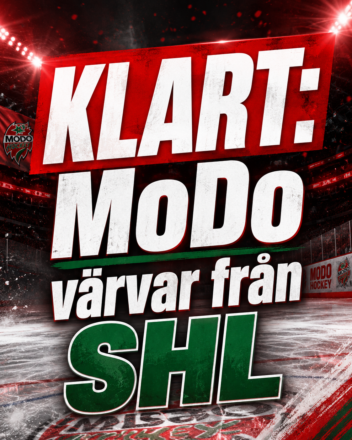 Modo: KLART: MoDo värvar från SHL