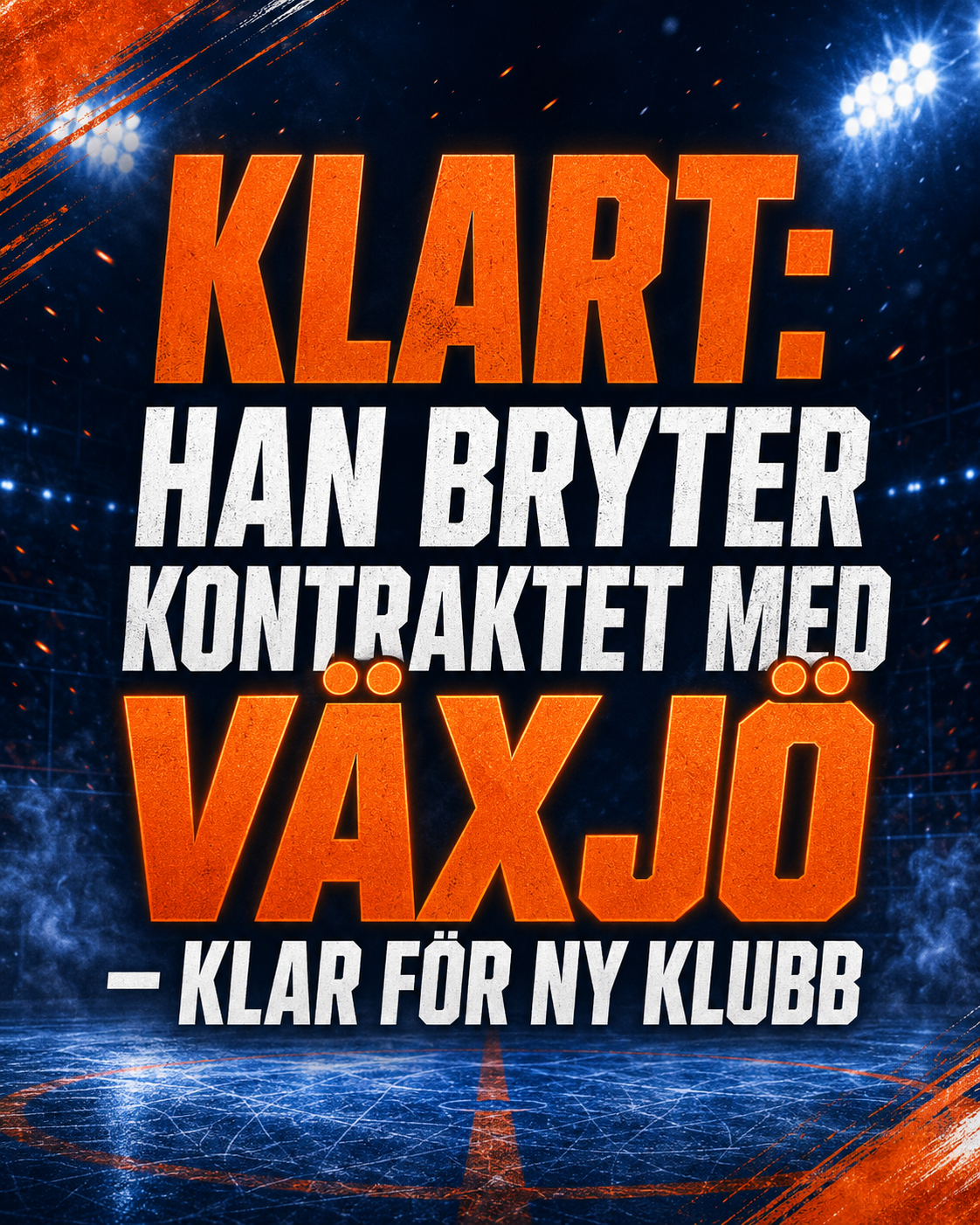 Växjö Lakers: KLART: Han bryter kontraktet med Växjö - klar för ny klubb