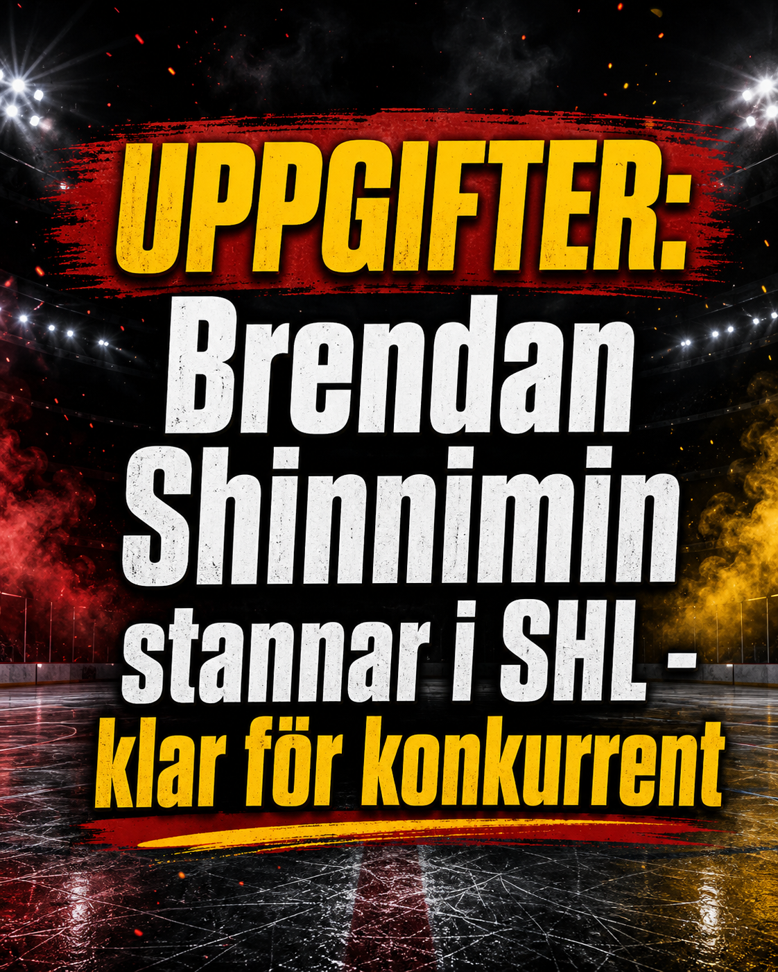 Luleå Hockey: UPPGIFTER: Brendan Shinnimin stannar i SHL - klar för konkurrent