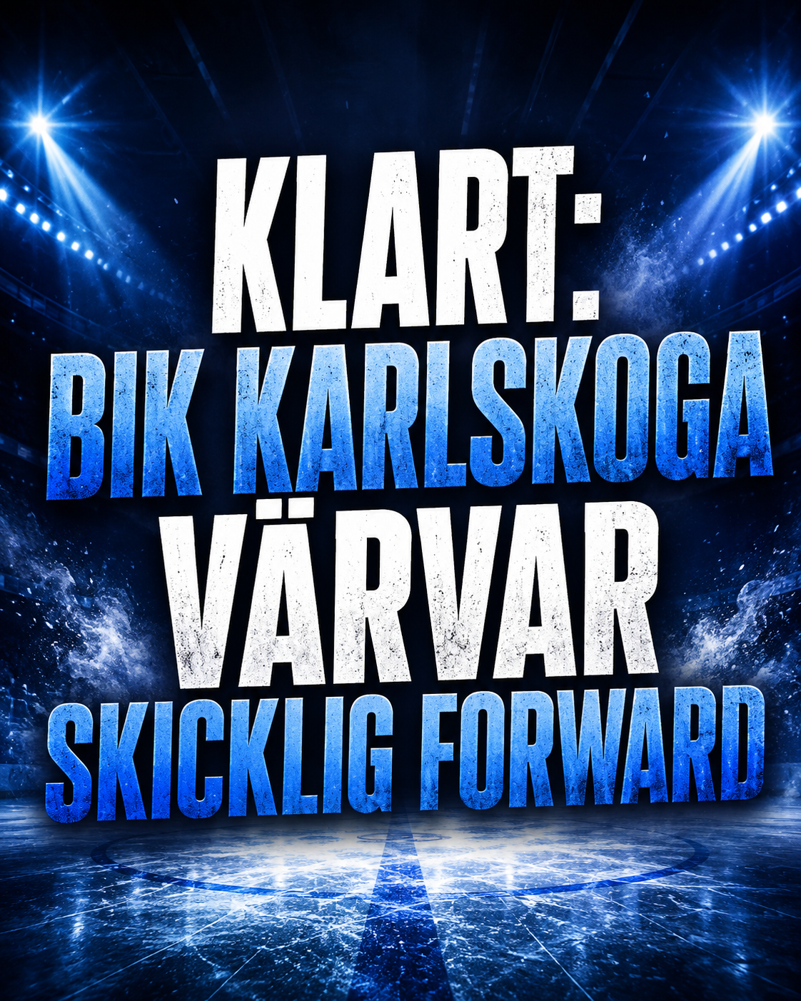 BIK Karlskoga: KLART: BIK Karlskoga värvar skicklig forward
