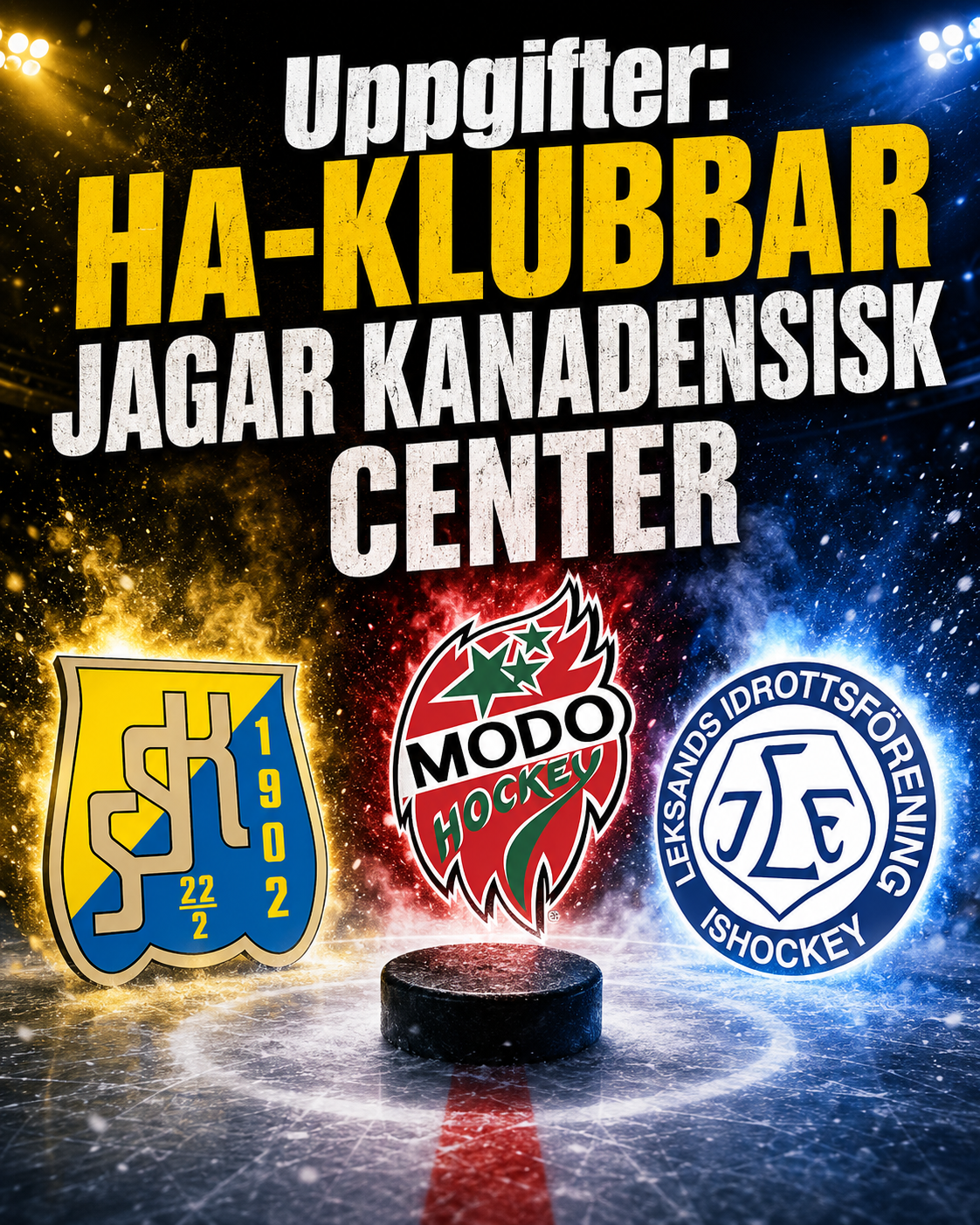 HockeyAllsvenskan: Uppgifter: HA-klubbar jagar kanadensisk center