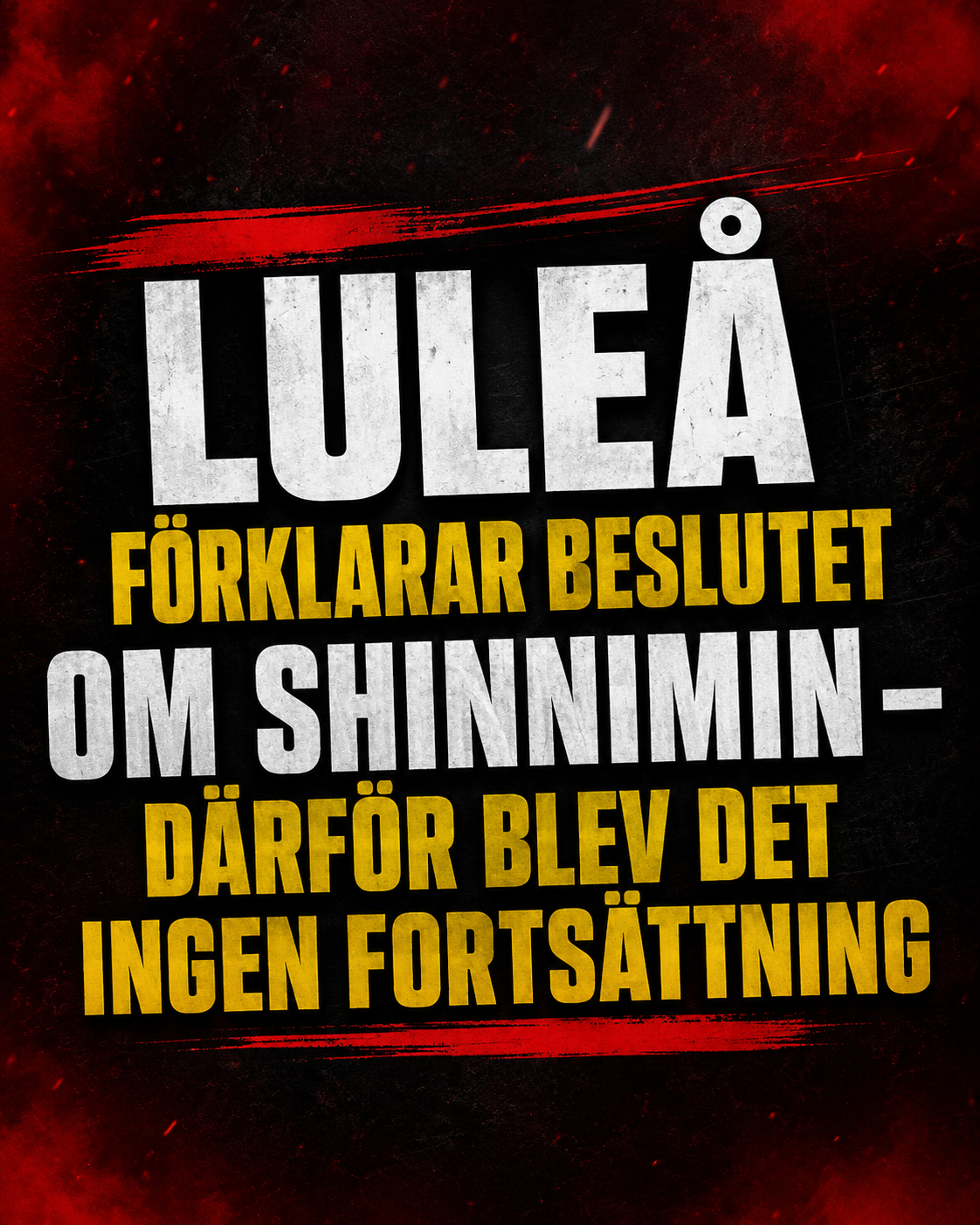 Luleå Hockey: Luleå förklarar beslutet om Shinnimin – därför blev det ingen fortsättning