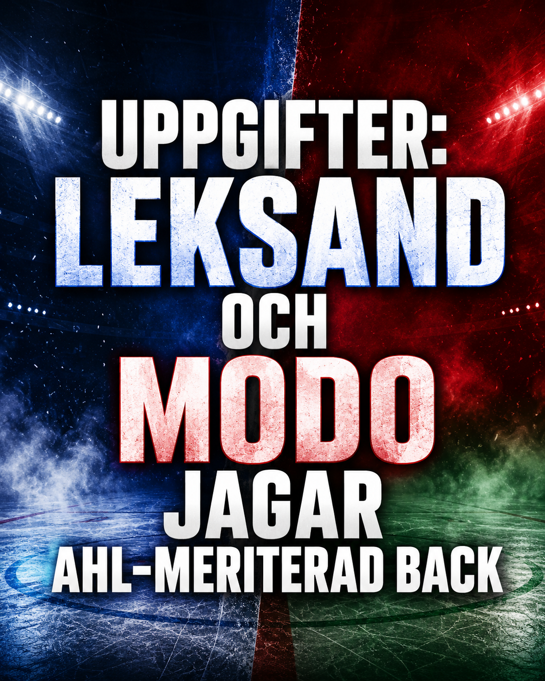HockeyAllsvenskan: Uppgifter: Leksand och MoDo jagar AHL-meriterad back