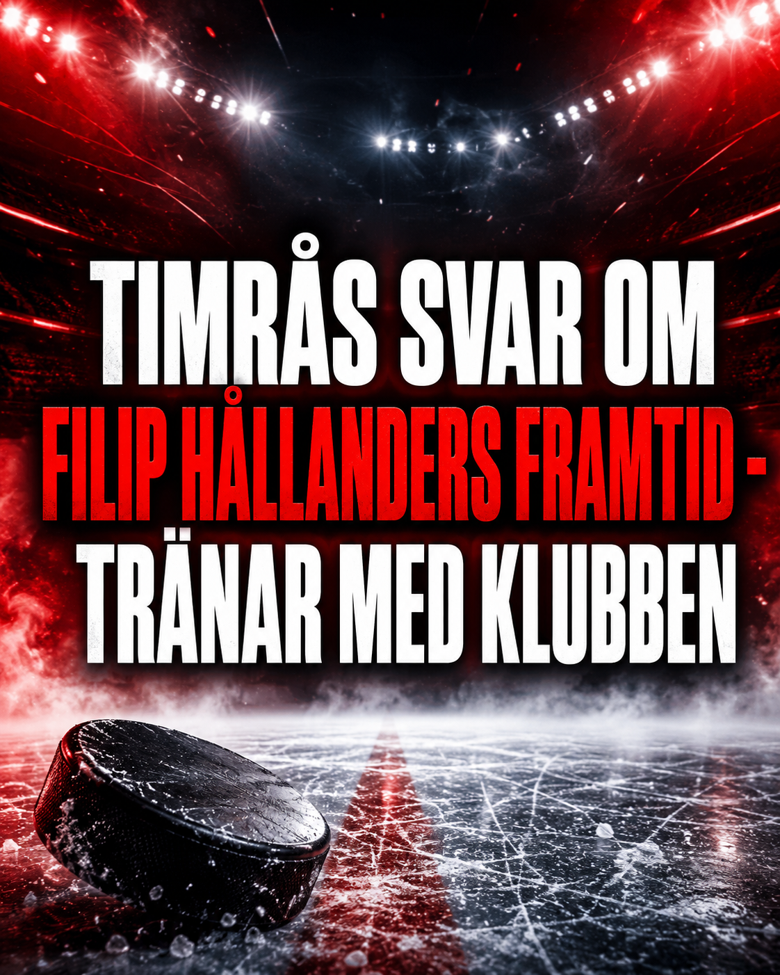 Timrå IK: Timrås svar om Filip Hållanders framtid - tränar med klubben