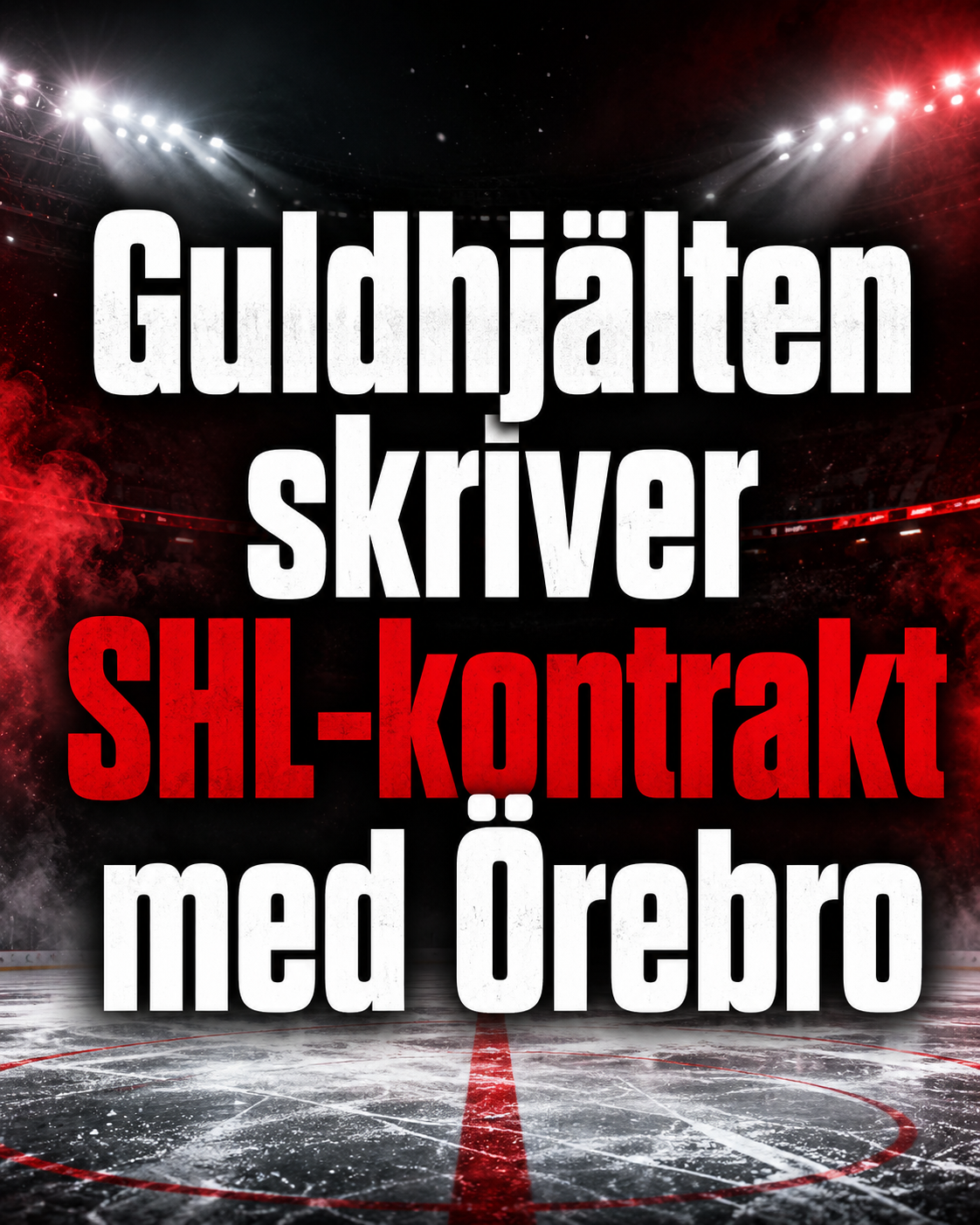 Örebro Hockey: Guldhjälten skriver SHL-kontrakt med Örebro