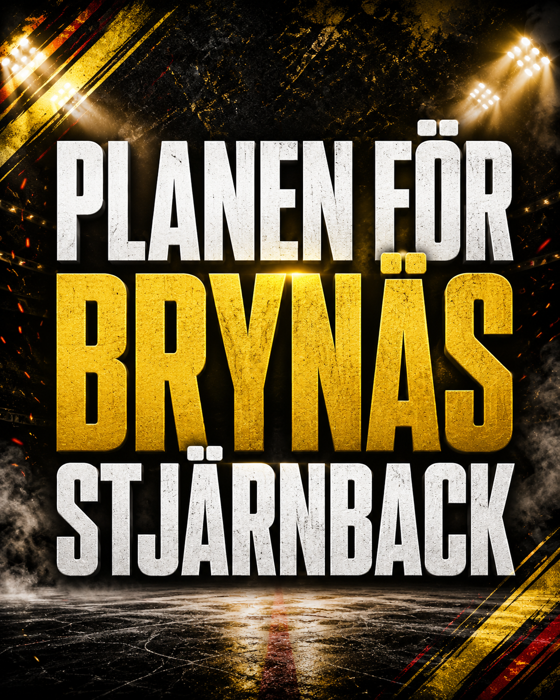 Brynäs: Planen för Brynäs stjärnback