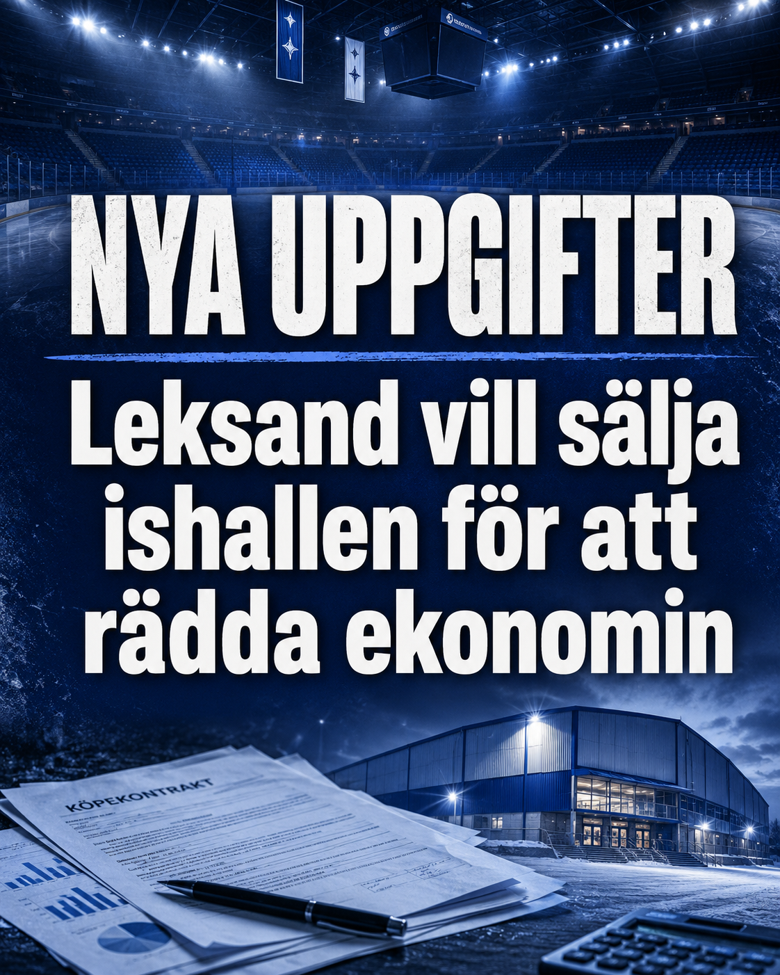Leksands IF: Nya uppgifter: Leksand vill sälja ishallen för att rädda ekonomin