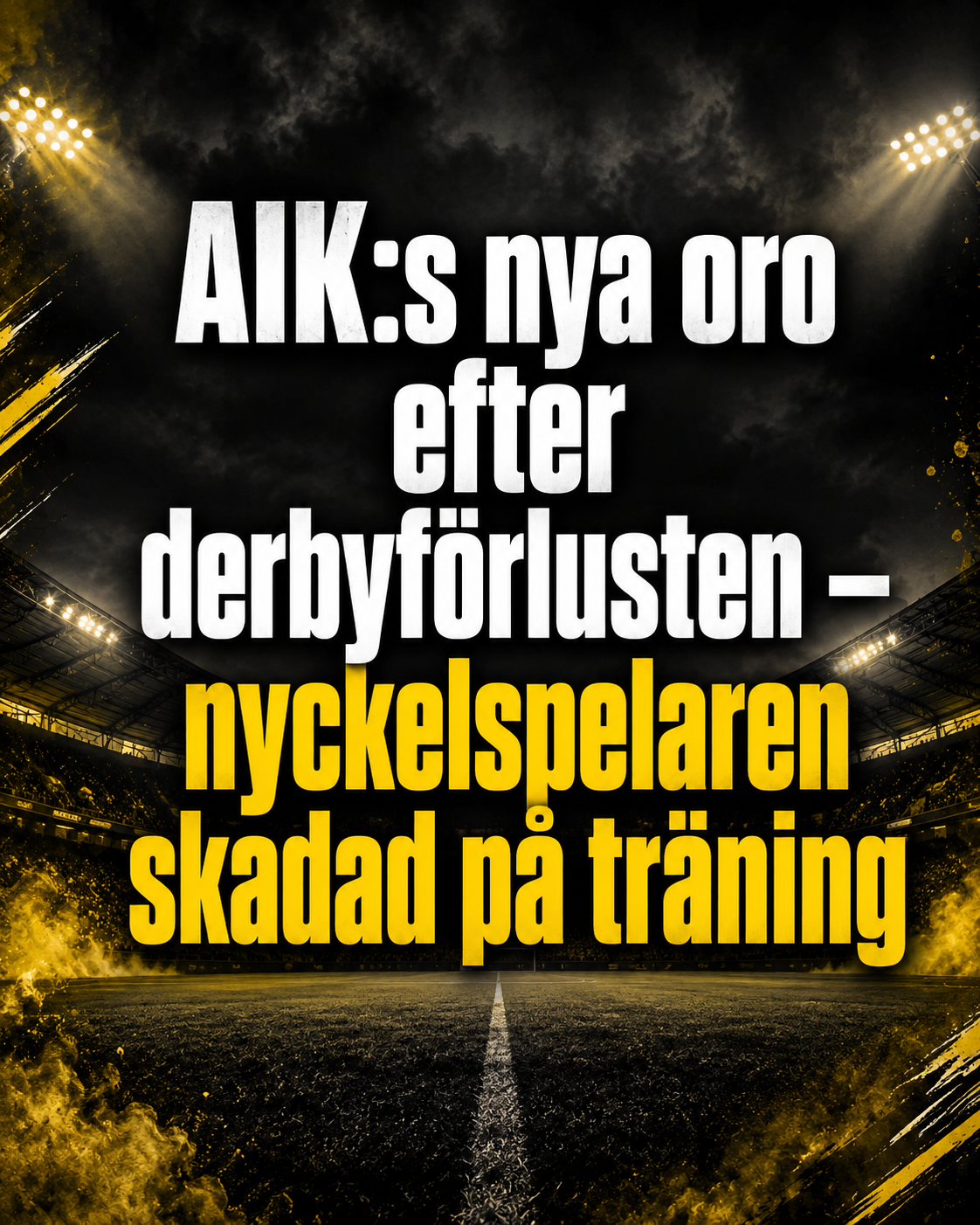 AIK Fotboll: AIK:s nya oro efter derbyförlusten – nyckelspelaren skadad på träning