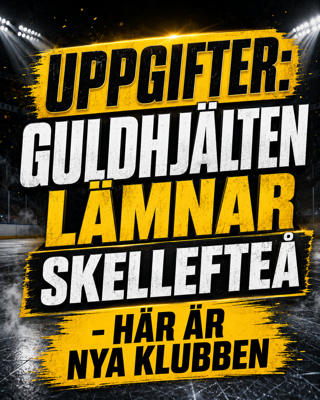 Skellefteå AIK: Uppgifter: Guldhjälten lämnar Skellefteå - här är nya klubben