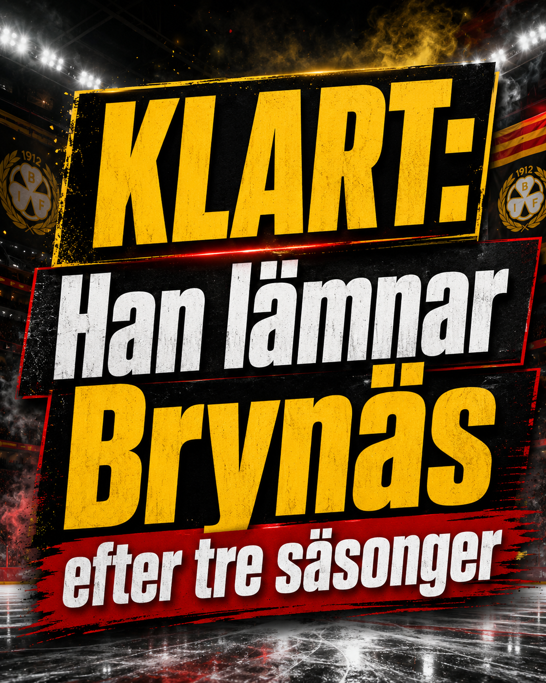 Brynäs: KLART: Han lämnar Brynäs efter tre säsonger