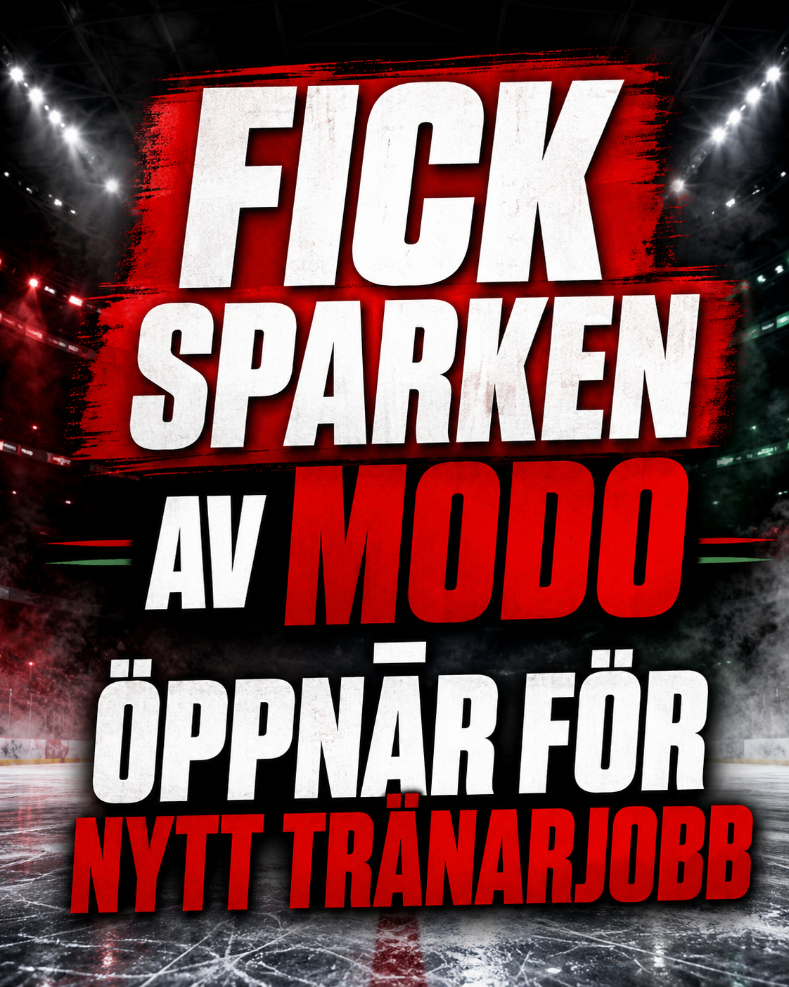 Fick sparken av MoDo - öppnar för nytt tränarjobb