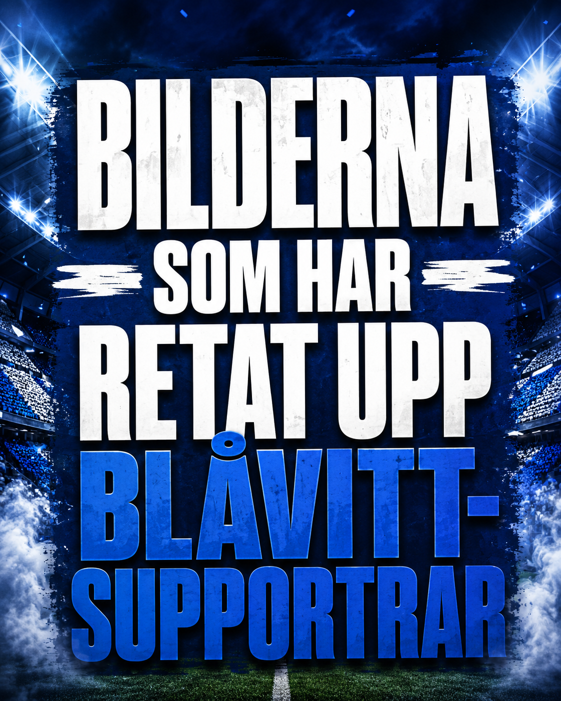 Bilderna på Blåvitt-spelaren väcker ilska