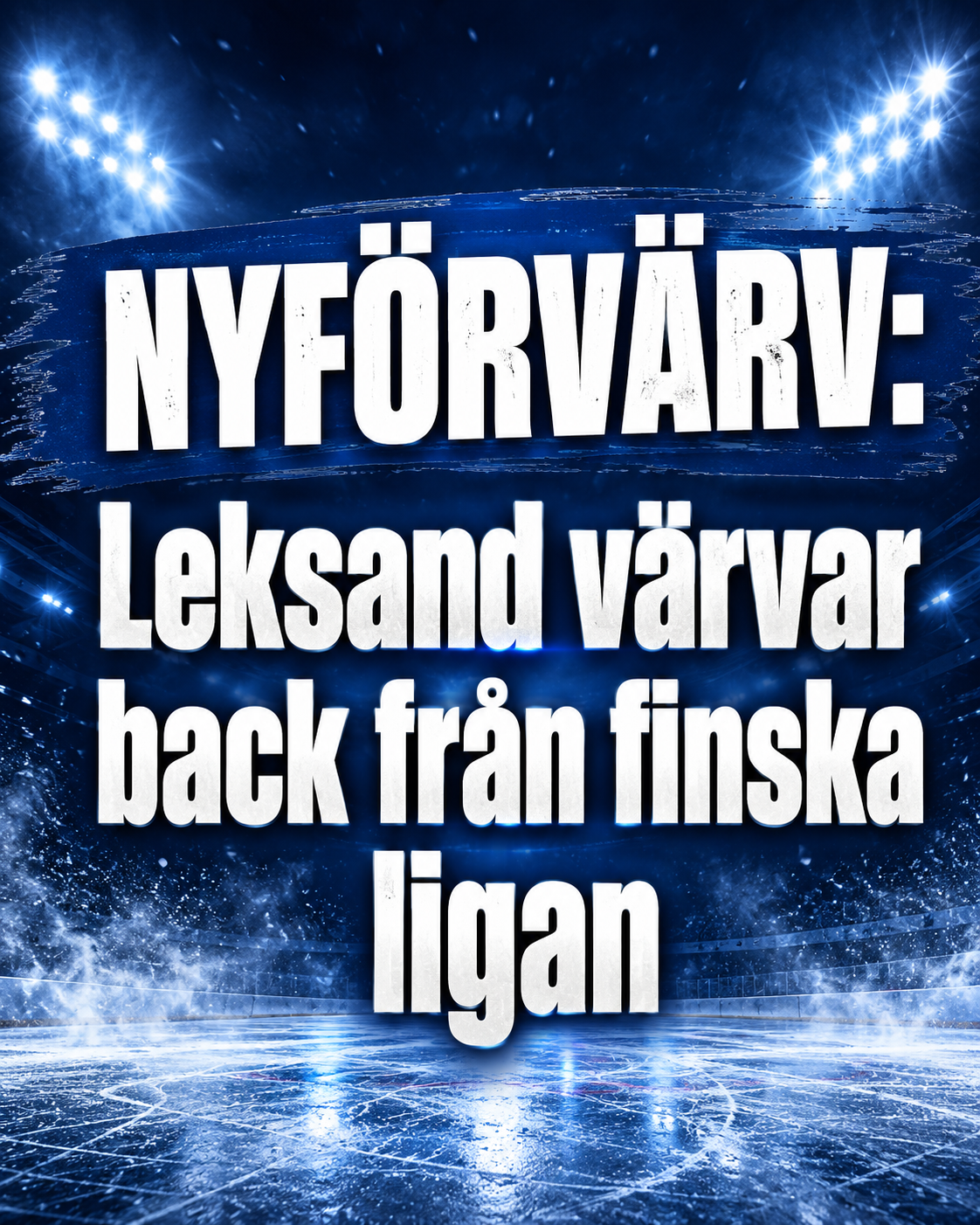 Leksands IF: KLART: Leksand värvar back från finska ligan