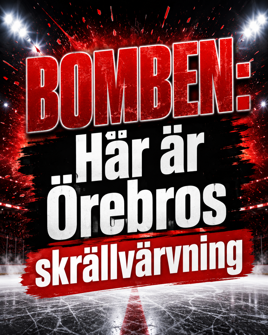 Örebro Hockey: BOMBEN: Här är Örebros skrällvärvning