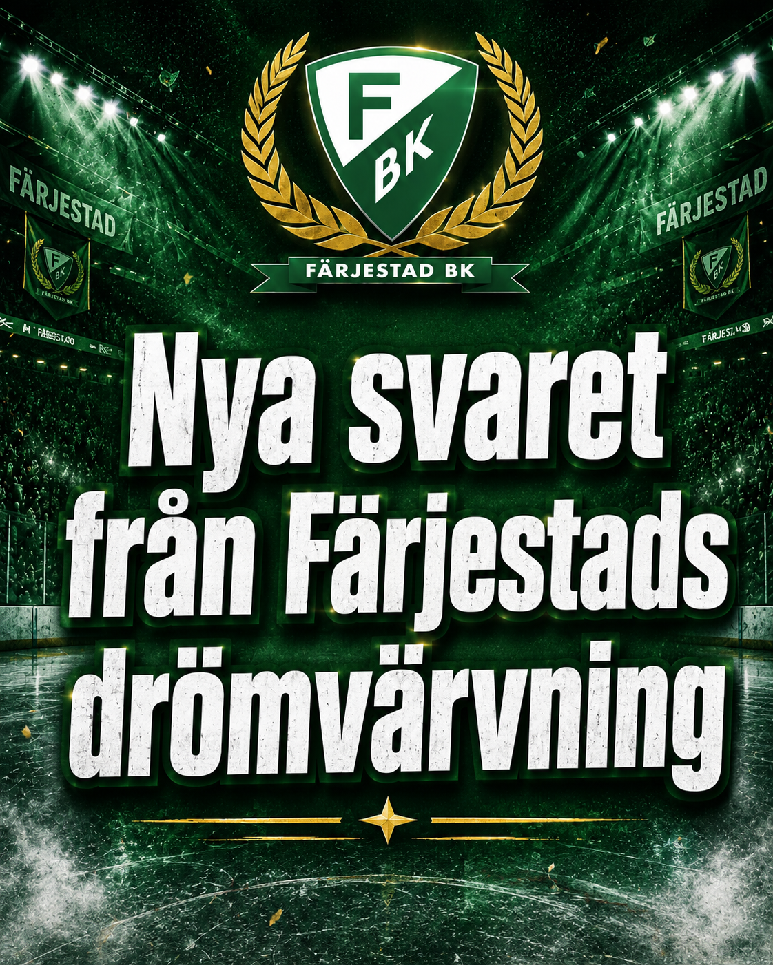 Färjestad: Nya svaret från Färjestads drömvärvning