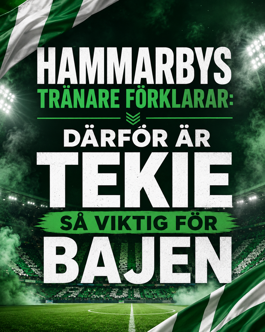 Hyllas efter comebacken – därför är Tekie så viktig för Hammarby