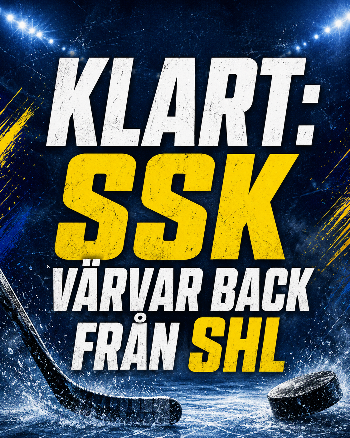 Södertälje: KLART: SSK värvar back från SHL