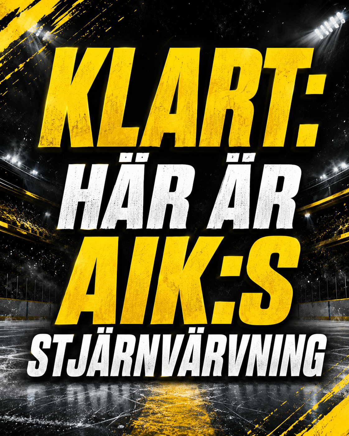 AIK Hockey: KLART: Här är AIK:s stjärnvärvning