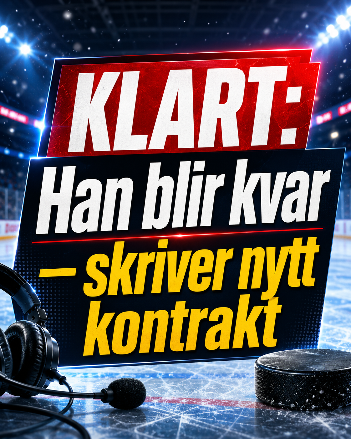 SHL: KLART: Han blir kvar – skriver nytt kontrakt