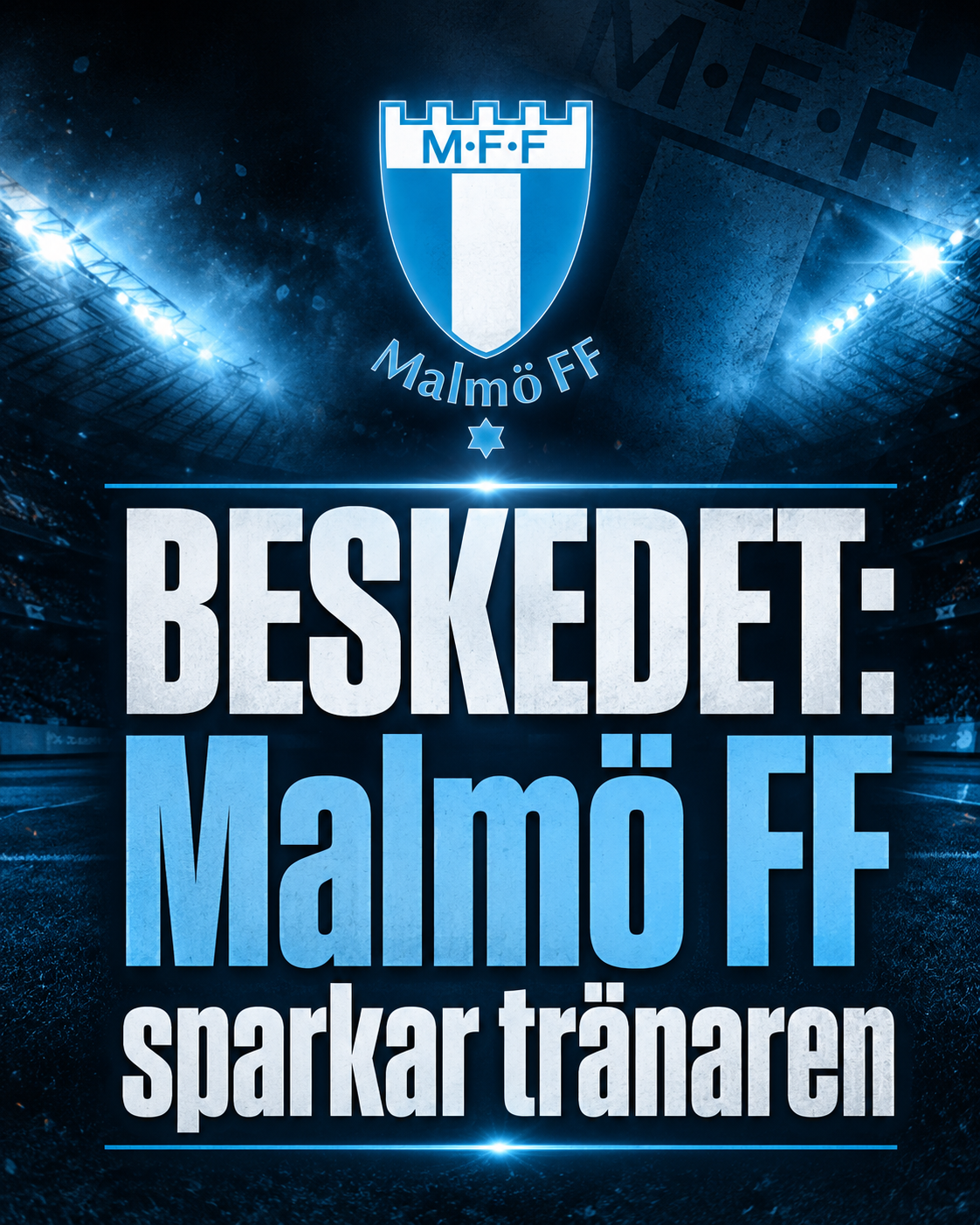 KLART: Malmö FF sparkar tränaren