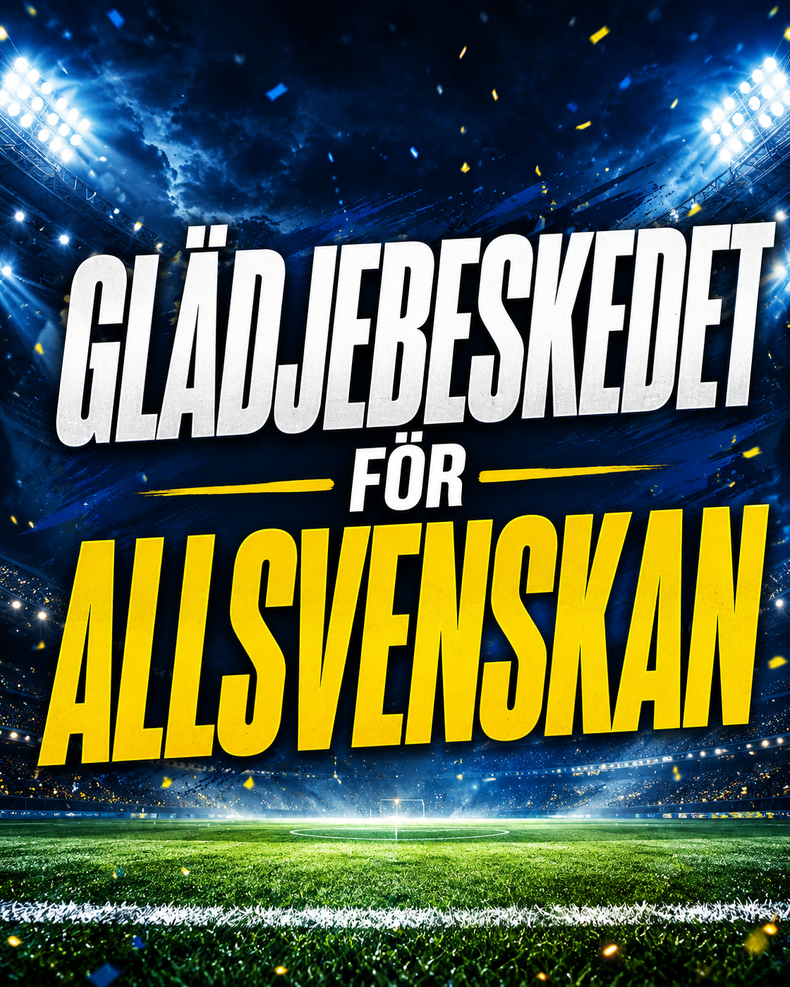 Glädjebeskedet - Allsvenskan växer snabbast i hela Europa