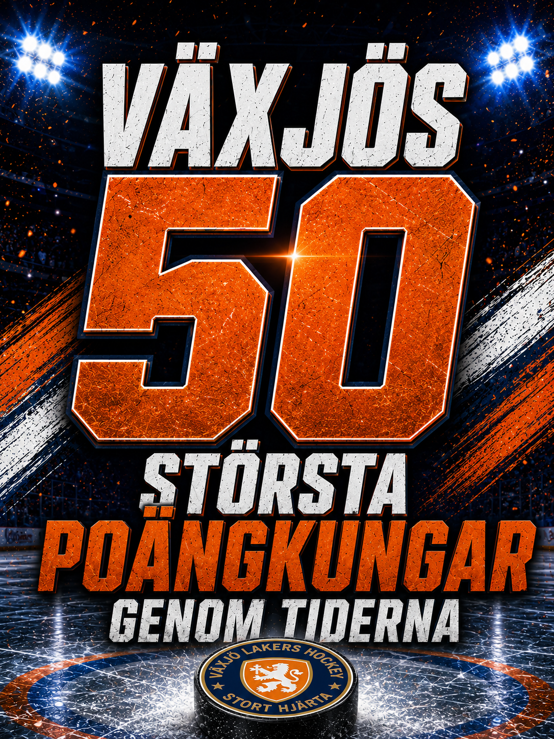 Växjö Lakers: LISTA: Växjös 50 största poängkungar genom tiderna