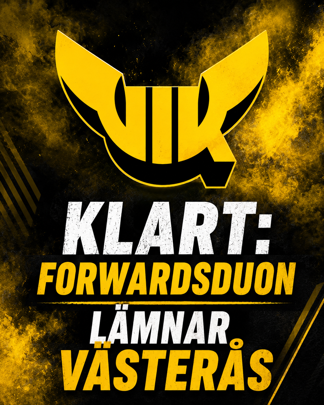 Västerås IK: Västerås fortsätter bygga om – forwardsduon lämnar klubben