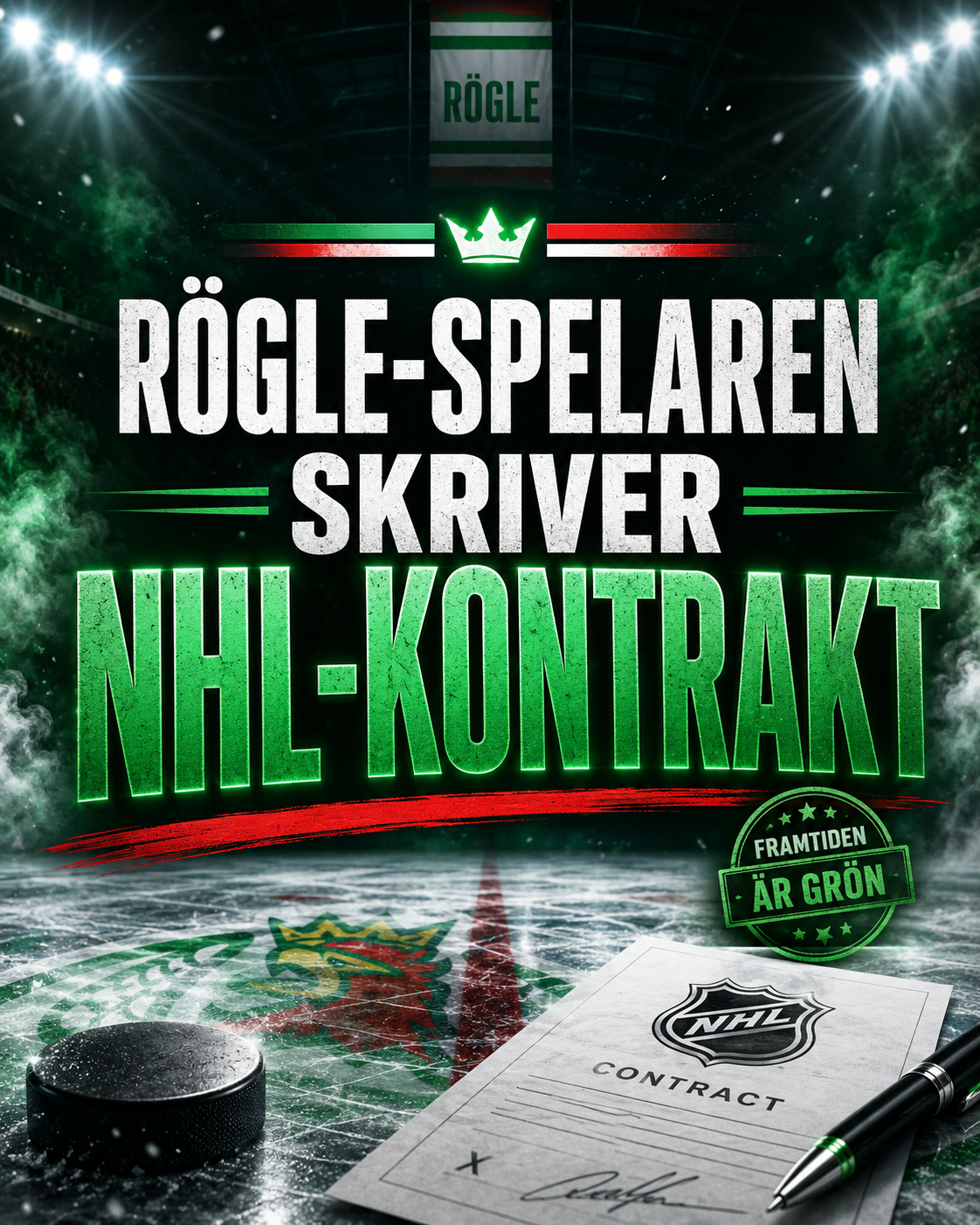 Rögle BK: Rögle-spelaren skriver NHL-kontrakt