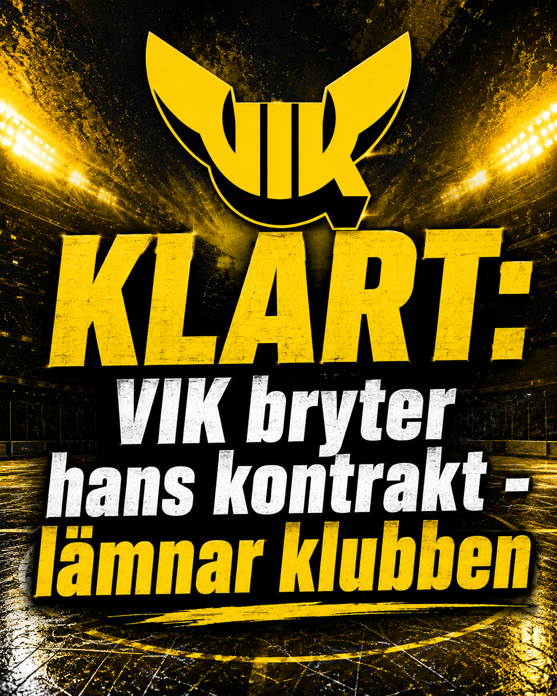 Västerås IK: KLART: Västerås bryter hans kontrakt – får lämna i förtid