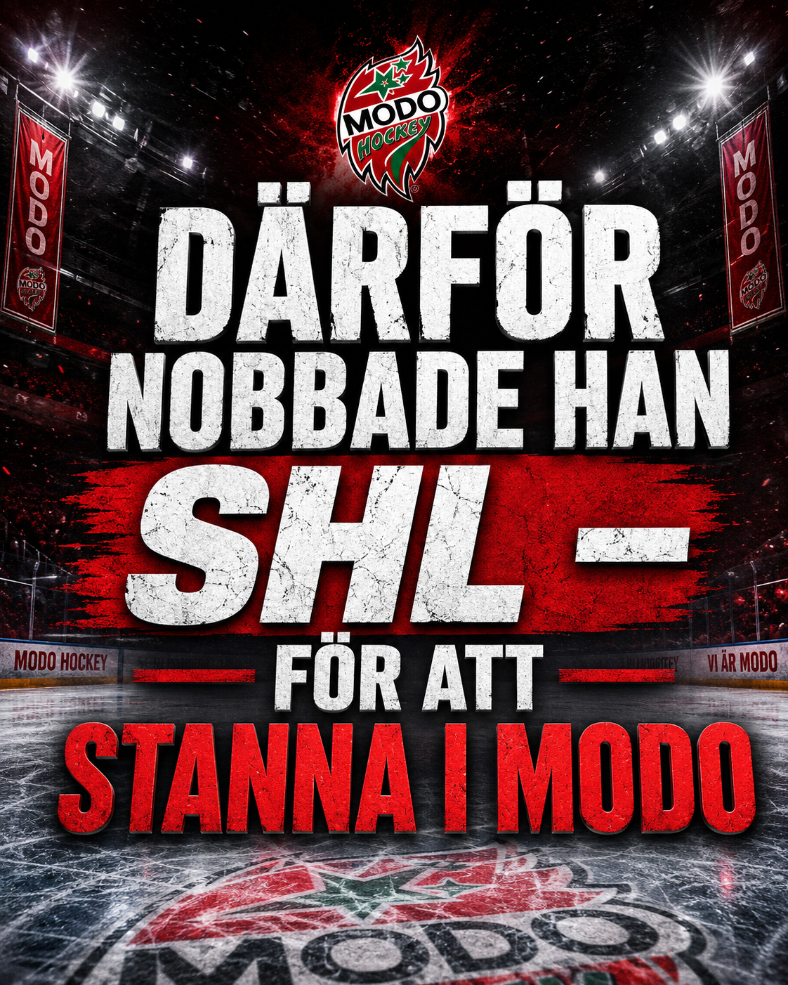 Modo: Därför nobbade han SHL – för att stanna i MoDo