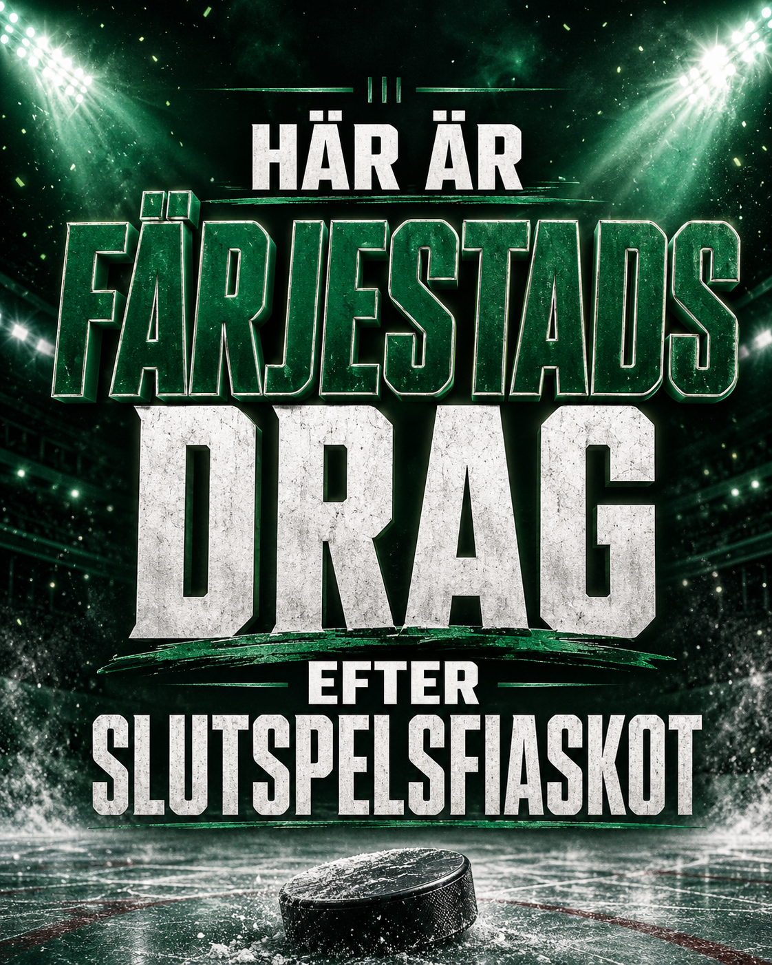 Färjestad: Färjestads nya drag efter slutspelsfiaskot