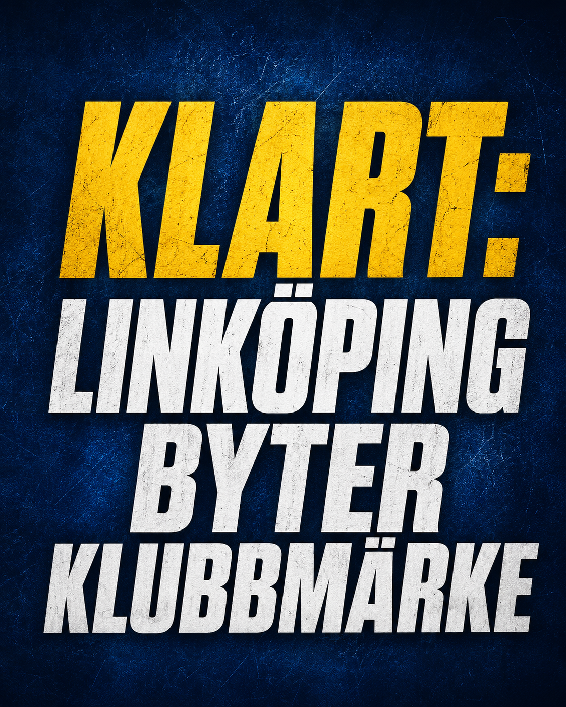 Linköping HC: KLART: Linköping HC byter klubbmärke