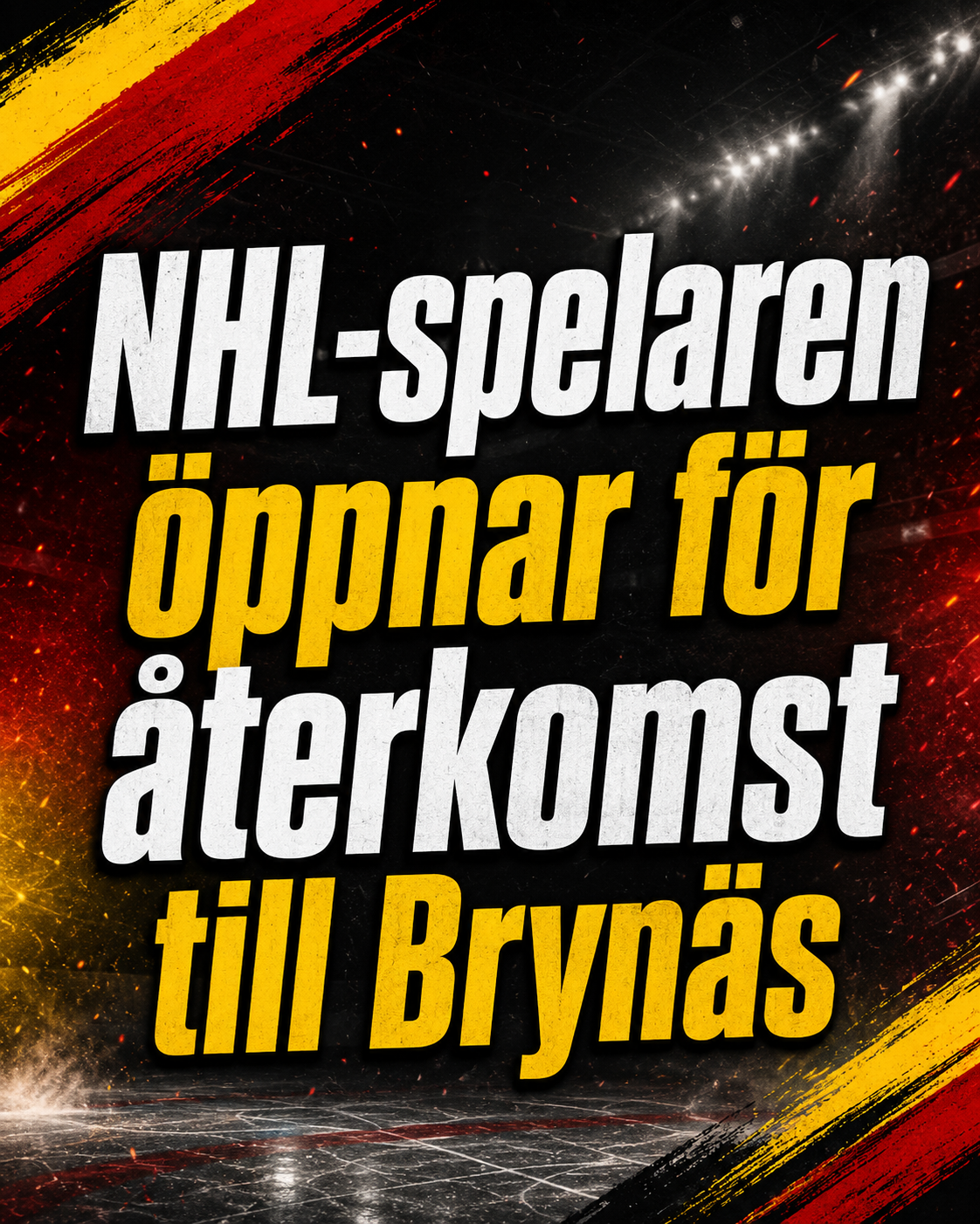 Brynäs: NHL-spelaren öppnar för återkomst i Brynäs
