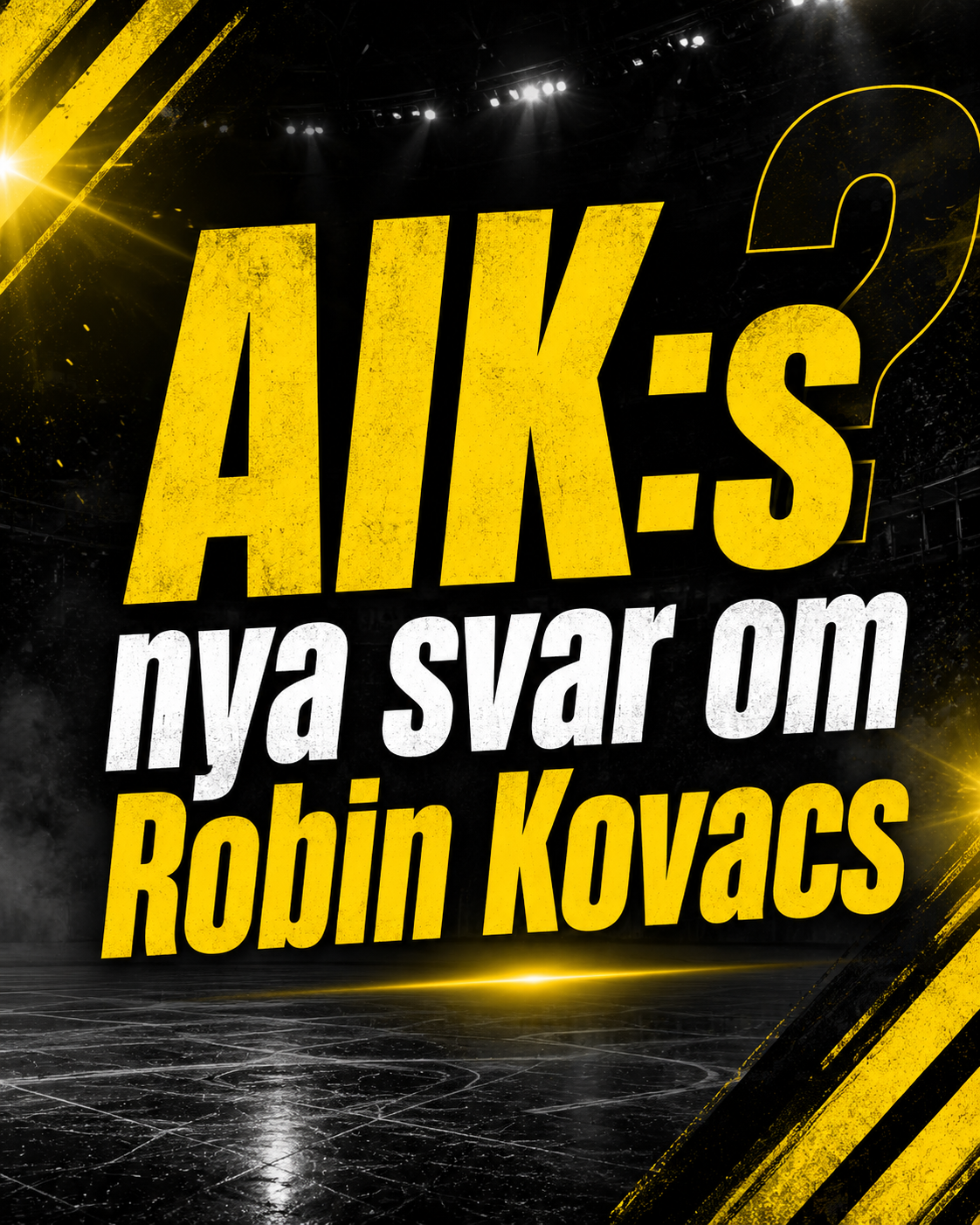 AIK Hockey: AIK:s nya svar om Robin Kovacs