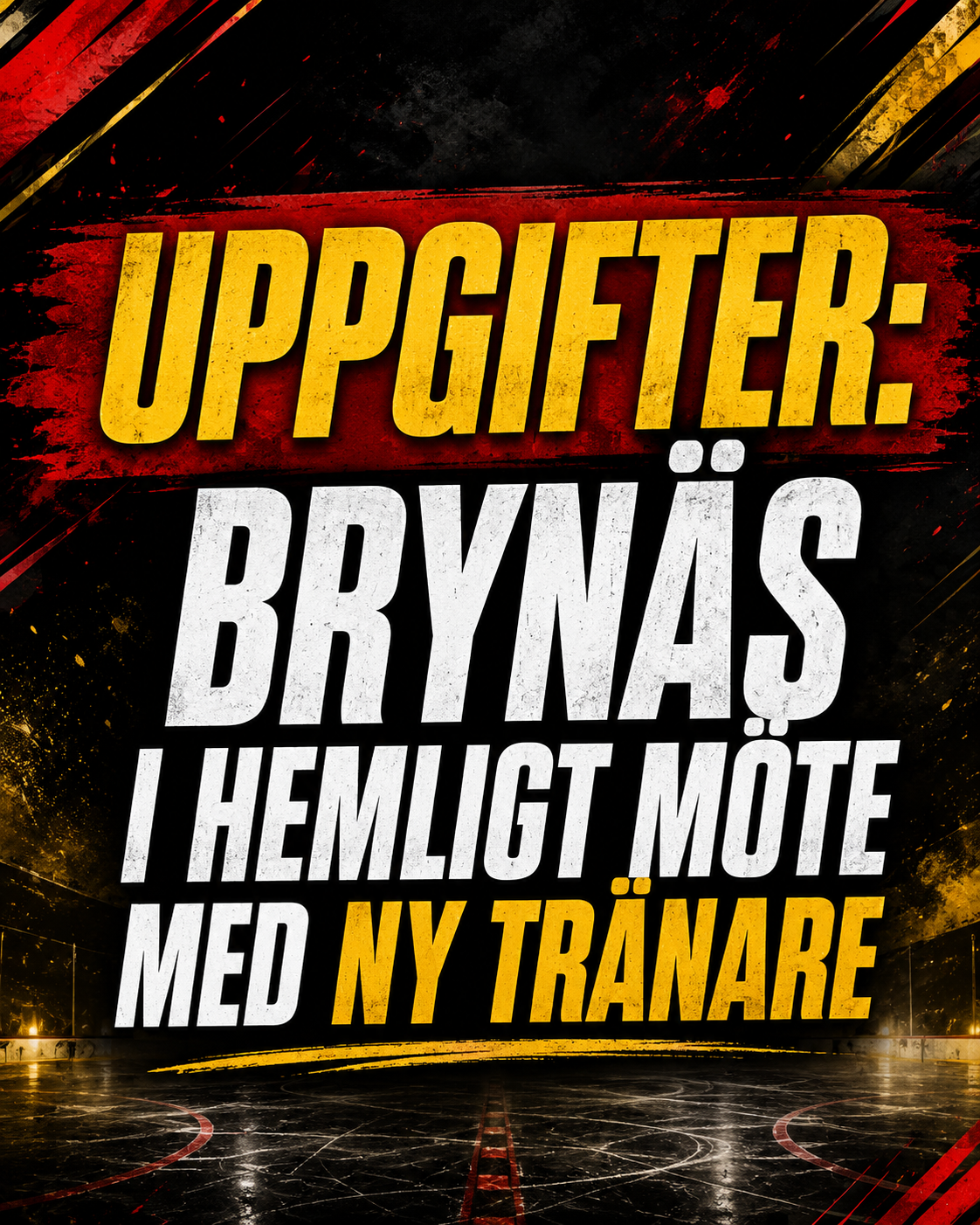 Brynäs: UPPGIFTER: Brynäs i hemligt möte med ny tränare
