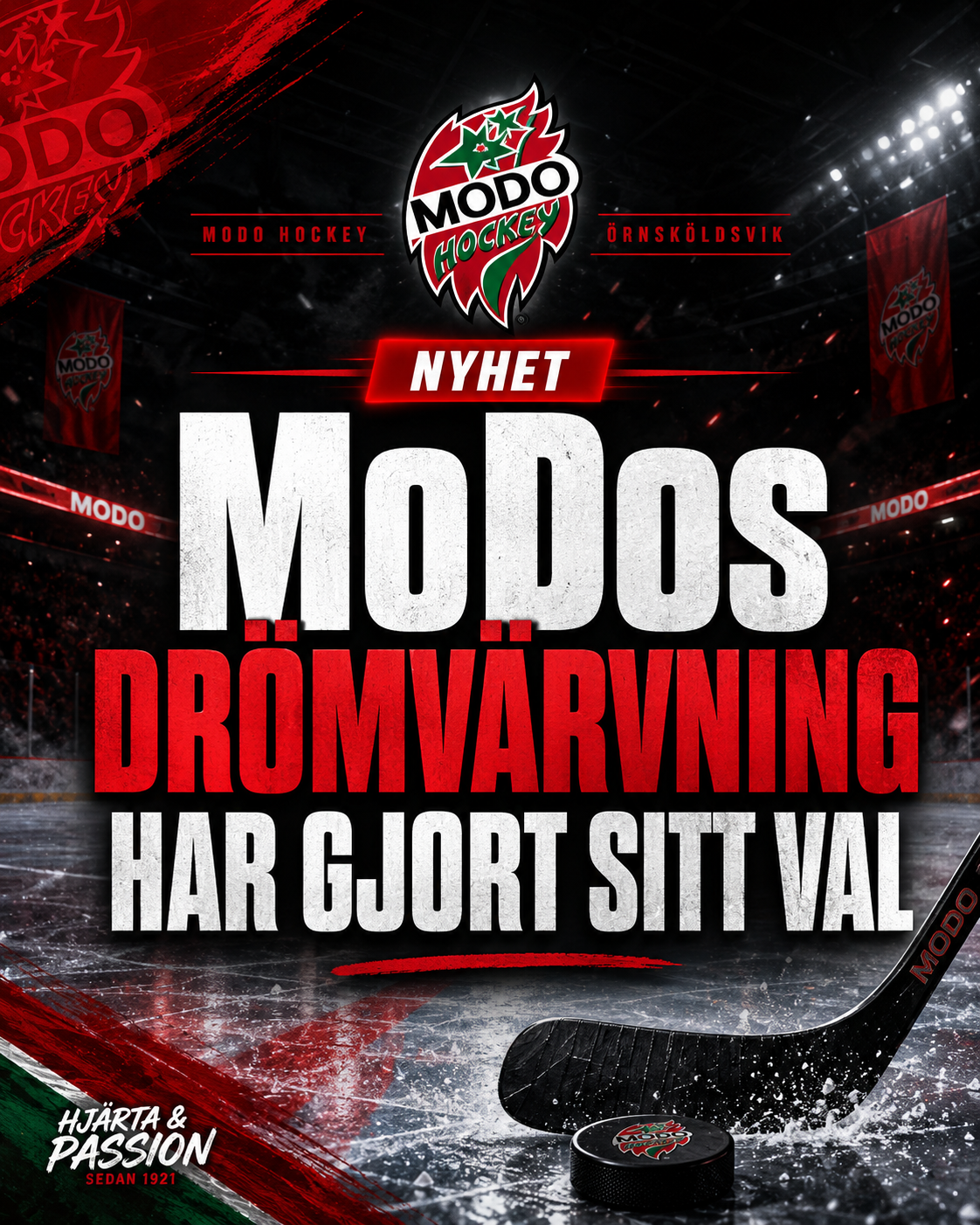 Modo: MoDos drömvärvning har gjort sitt val