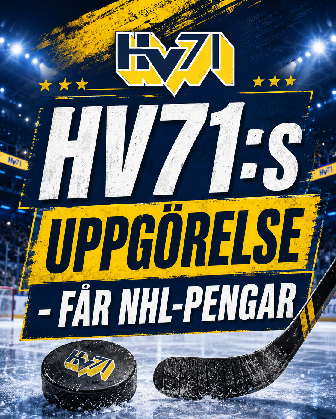 Hv71: HV71:s uppgörelse - får NHL-pengar